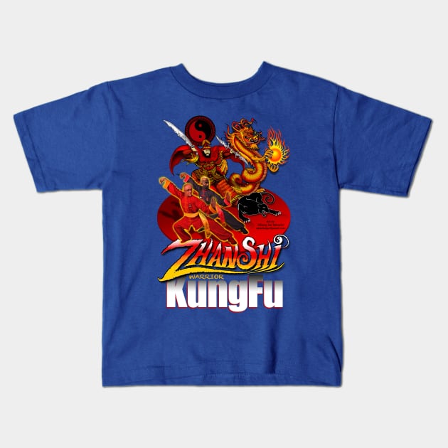 ZhanShi Kung Fu Kids T-Shirt by MyTeeGraphics